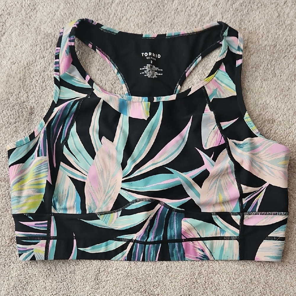 Torrid Multicolor Sports Bra